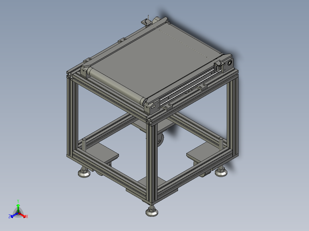 buffer皮帶輸送帶-接駁輸送帶21改1正等轴测图