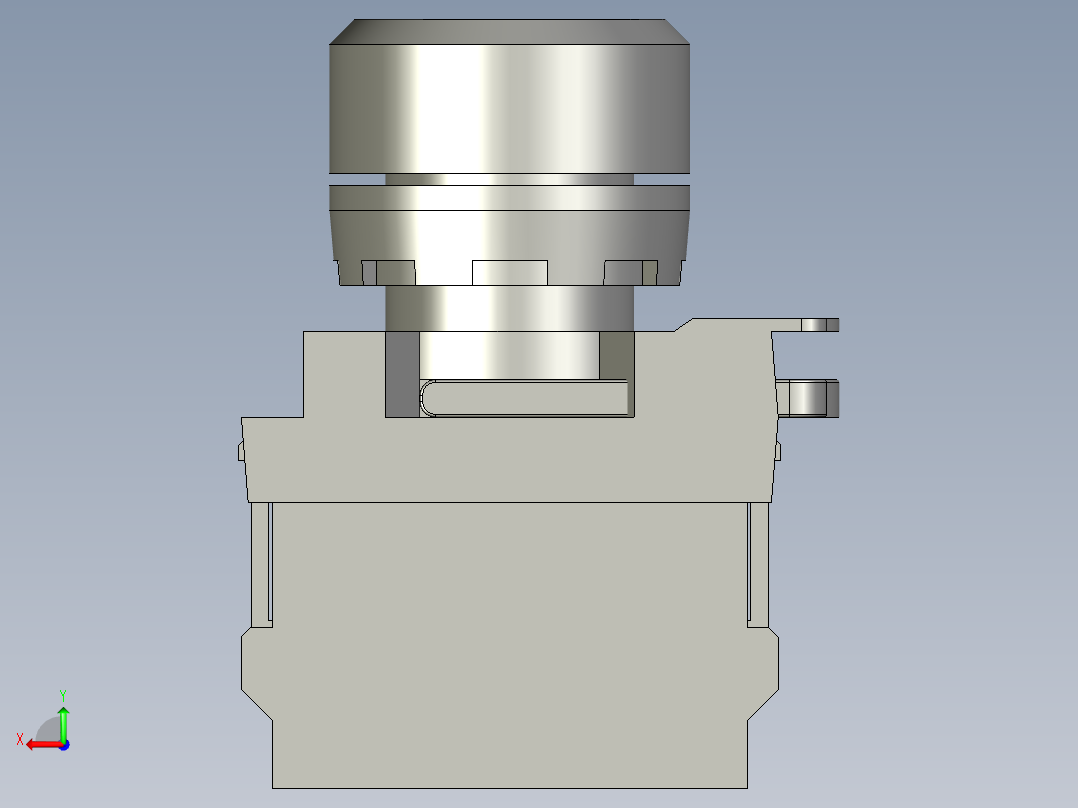 按钮QG115-A2-10K后视图