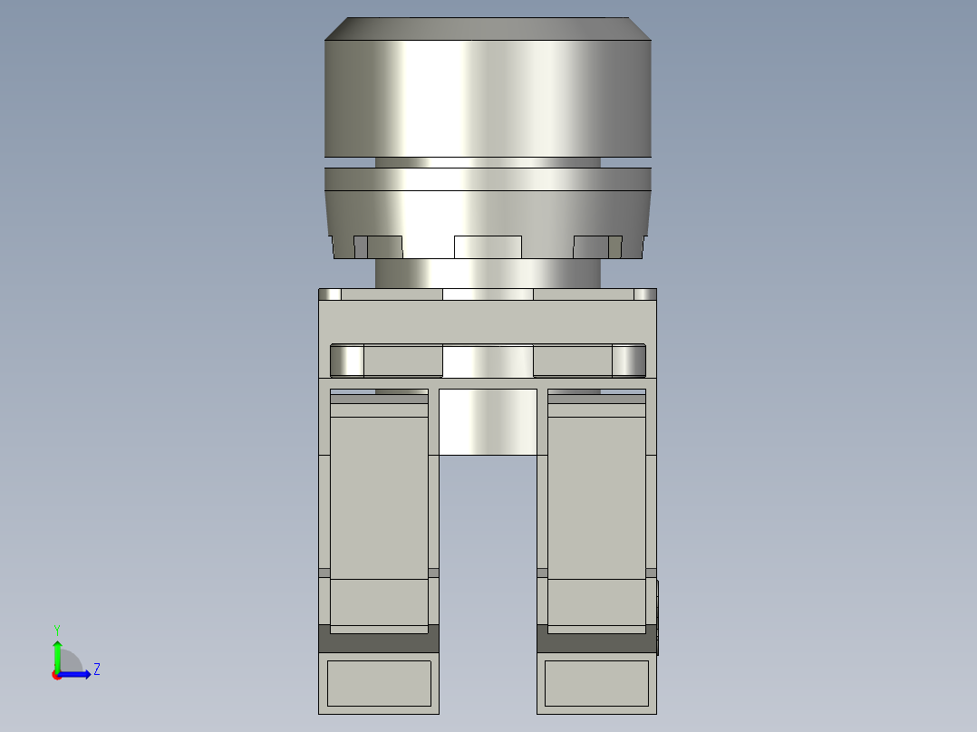 按钮QG115-A2-10K左视图