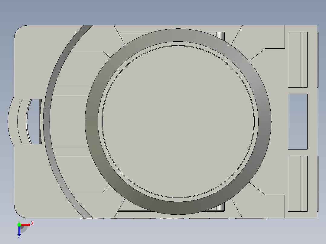 按钮QG115-A2-10K俯视图