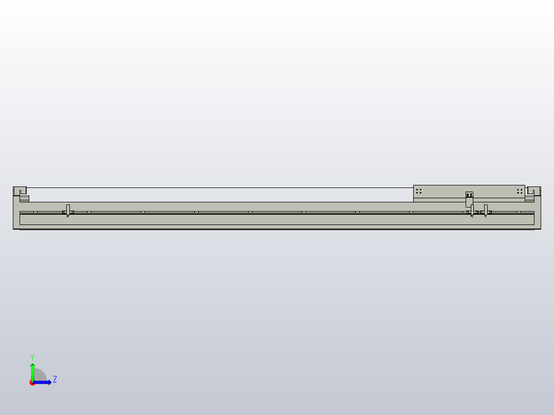 直驱直线电机轴TPA-LNP3-170-75C4-1-L840-3-C-10-N3左视图