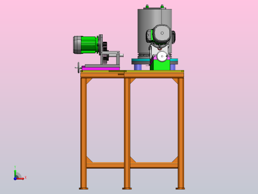 铸造用专用钻床前视缩略图