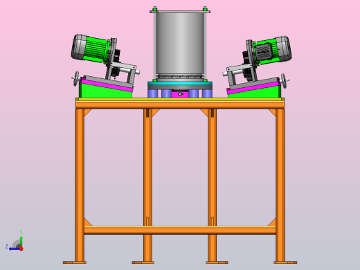 铸造用专用钻床右视缩略图
