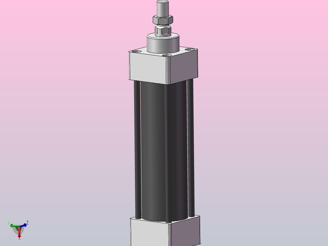 气缸SC40x100S主视图