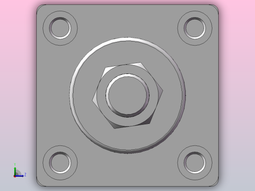 气缸SC40x100S左视缩略图