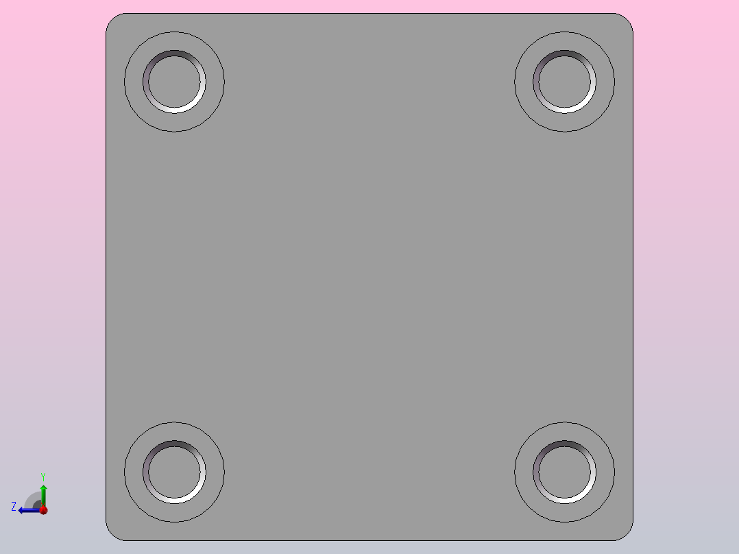 气缸SC40x100S右视图