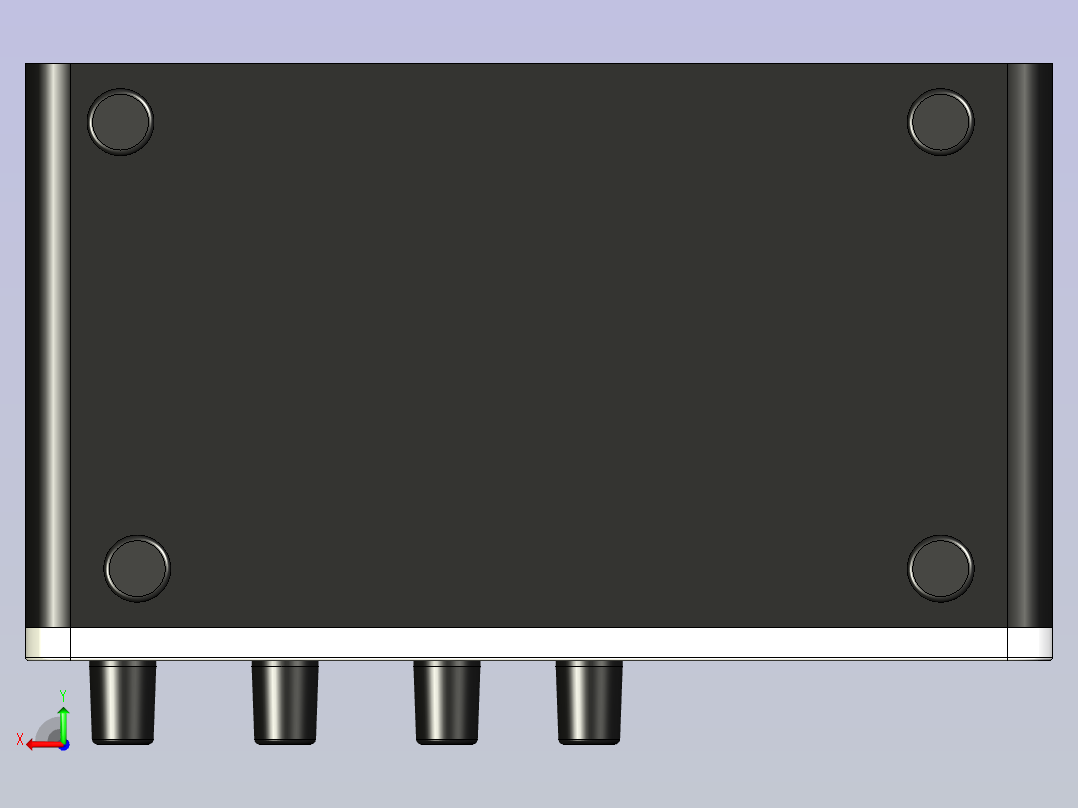 百灵达UMC204HD后视图