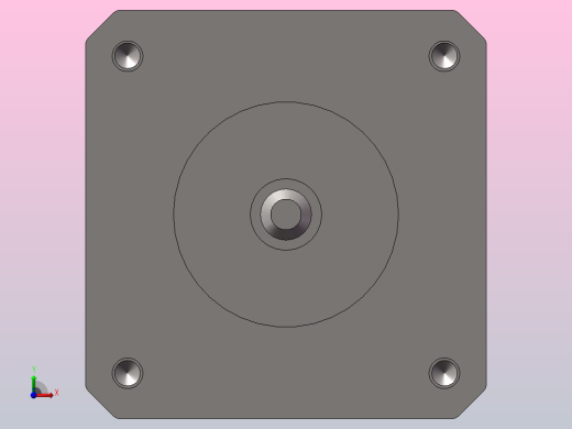 雷赛39HS02步进电机前视缩略图