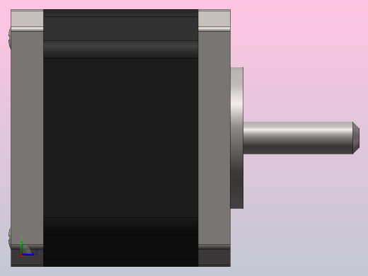 雷赛39HS02步进电机左视缩略图