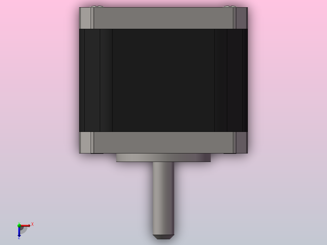 雷赛39HS02步进电机俯视图