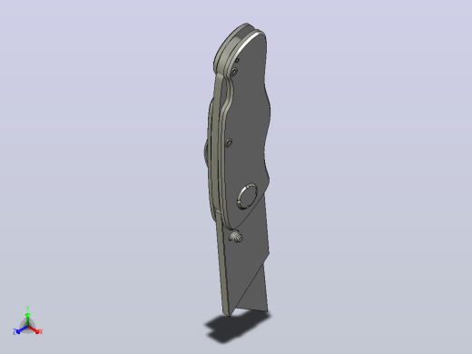 哈斯基工具的普通刀具模型