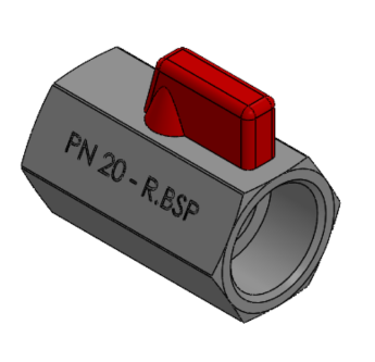 PN-20 - DN.3-4 -微型球阀小球阀缩略图