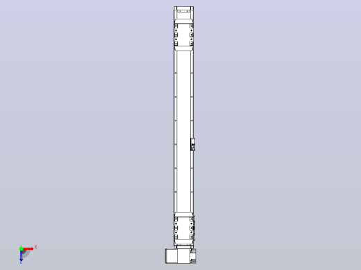 皮带直线轴双滑块型TPA-GCBS-80-P60-L325-LP-M20-N3俯视缩略图