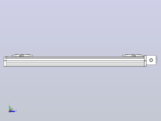 皮带直线轴双滑块型TPA-GCBS-80-P60-L275-DL-M20-N3左视缩略图
