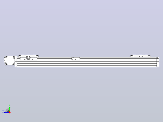 皮带直线轴双滑块型TPA-GCBS-80-P60-L275-DL-M20-N3右视缩略图