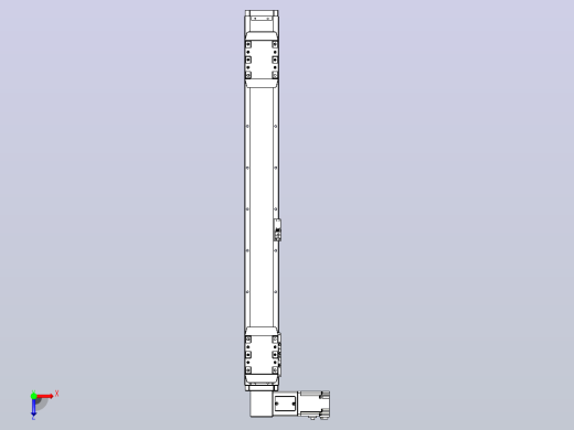 皮带直线轴双滑块型TPA-GCBS-80-P60-L275-DL-M20-N3俯视缩略图