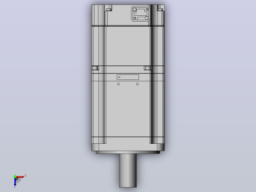安川伺服电机SGMJV-08ADA6E俯视缩略图