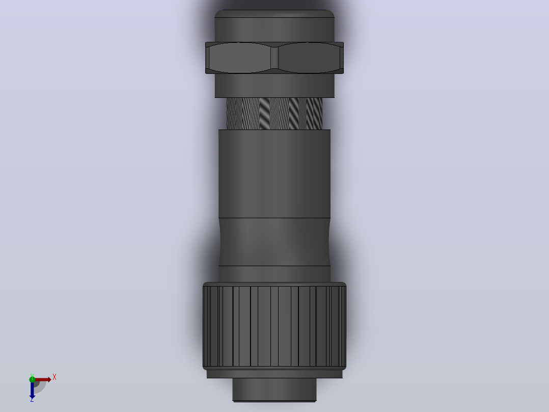 ST1210P[ ST1210P-02]航空插头，多芯接头，连接器俯视图