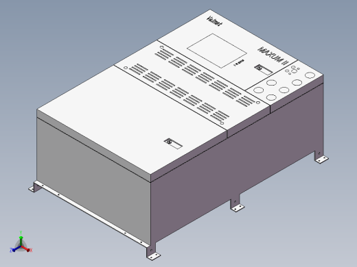Valmet-MAXUM II GC 仪表正等轴测缩略图