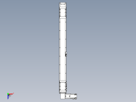 皮带直线轴双滑块型TPA-GCBS-80-P60-L350-DL-M20-N3俯视缩略图