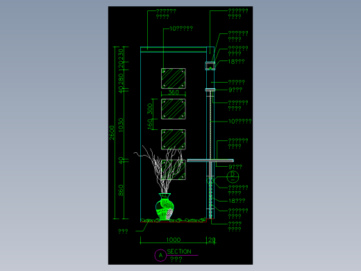 家装类CAD图块(五)-FH01053A