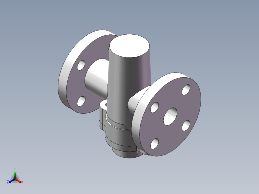 阀体正等轴测缩略图