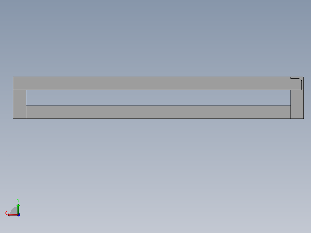 钢结构图后视图