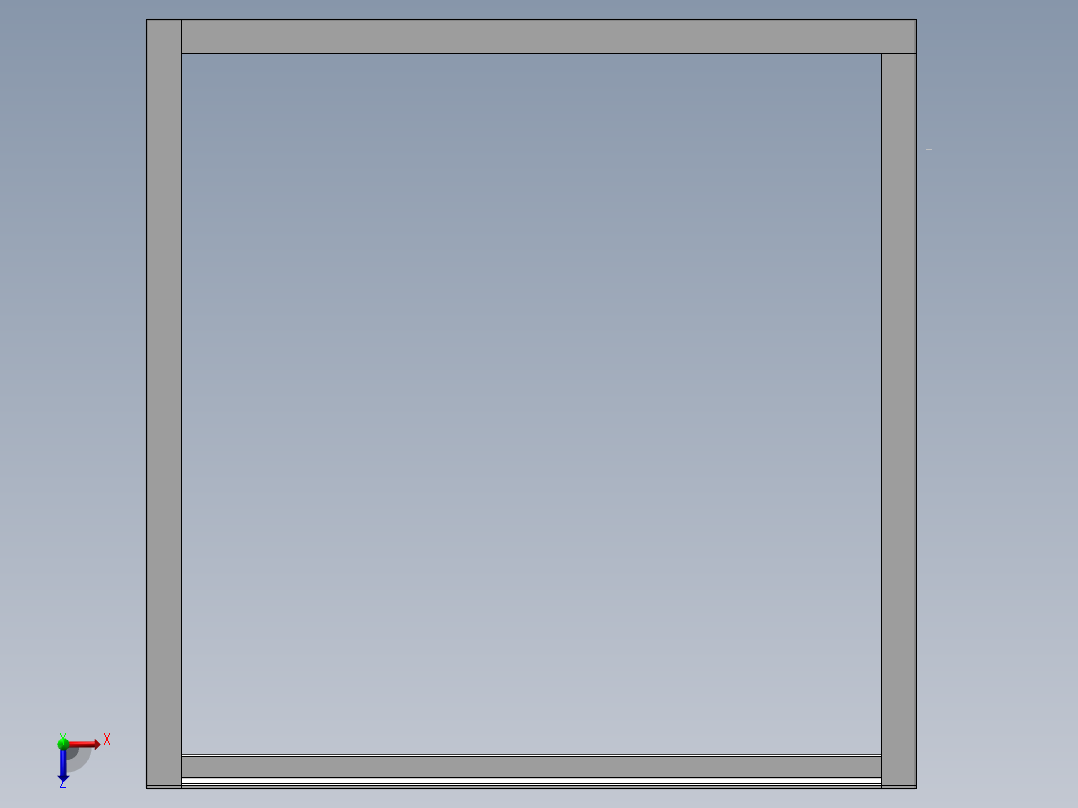 钢结构图俯视图