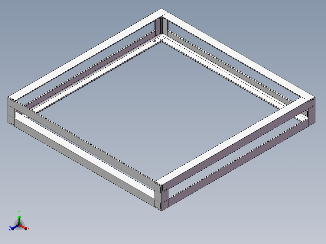 钢结构图正等轴测图