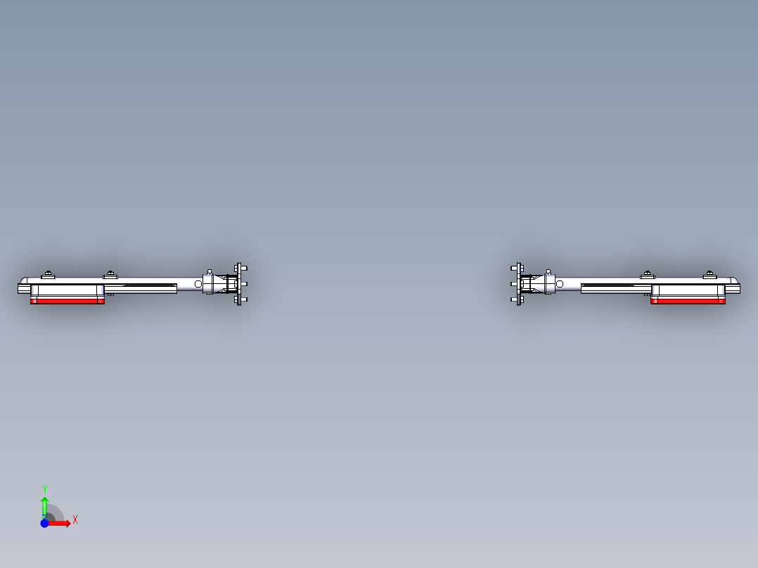 卡车后板前视图