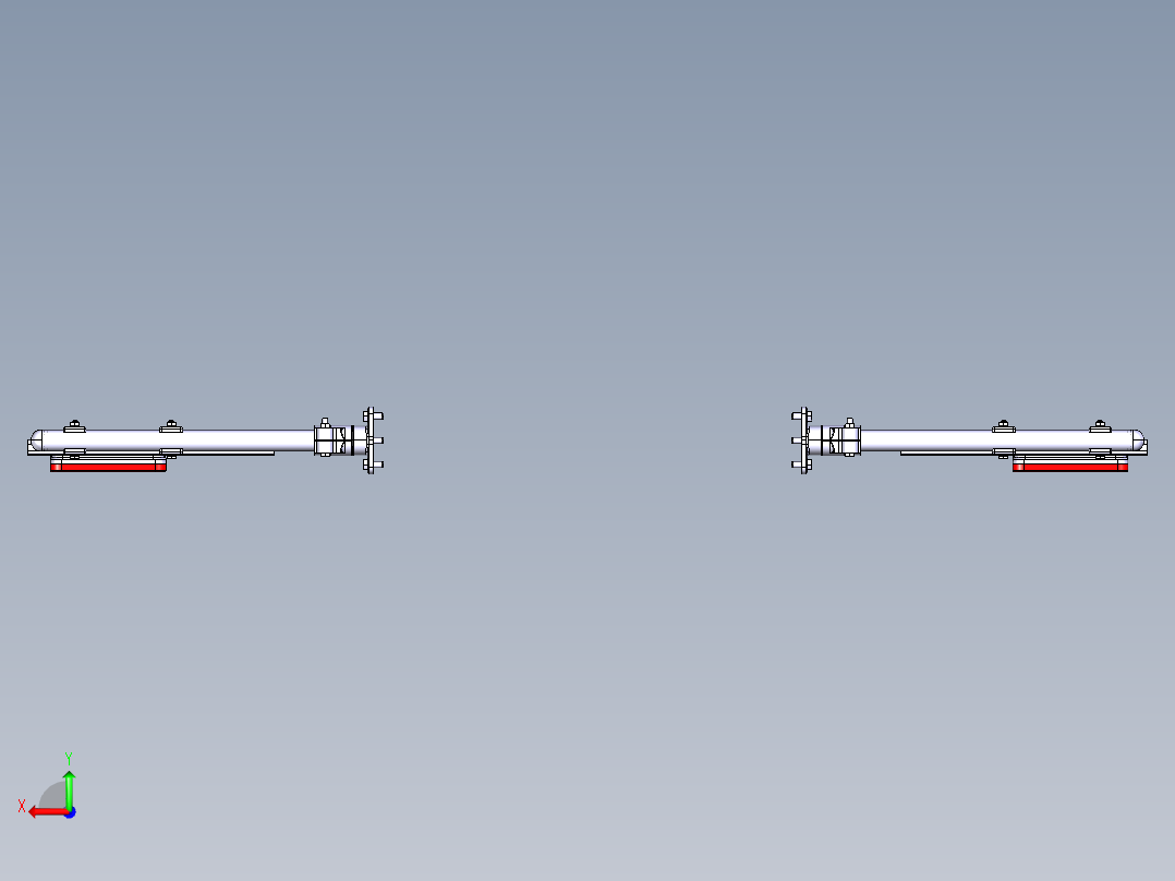 卡车后板后视图