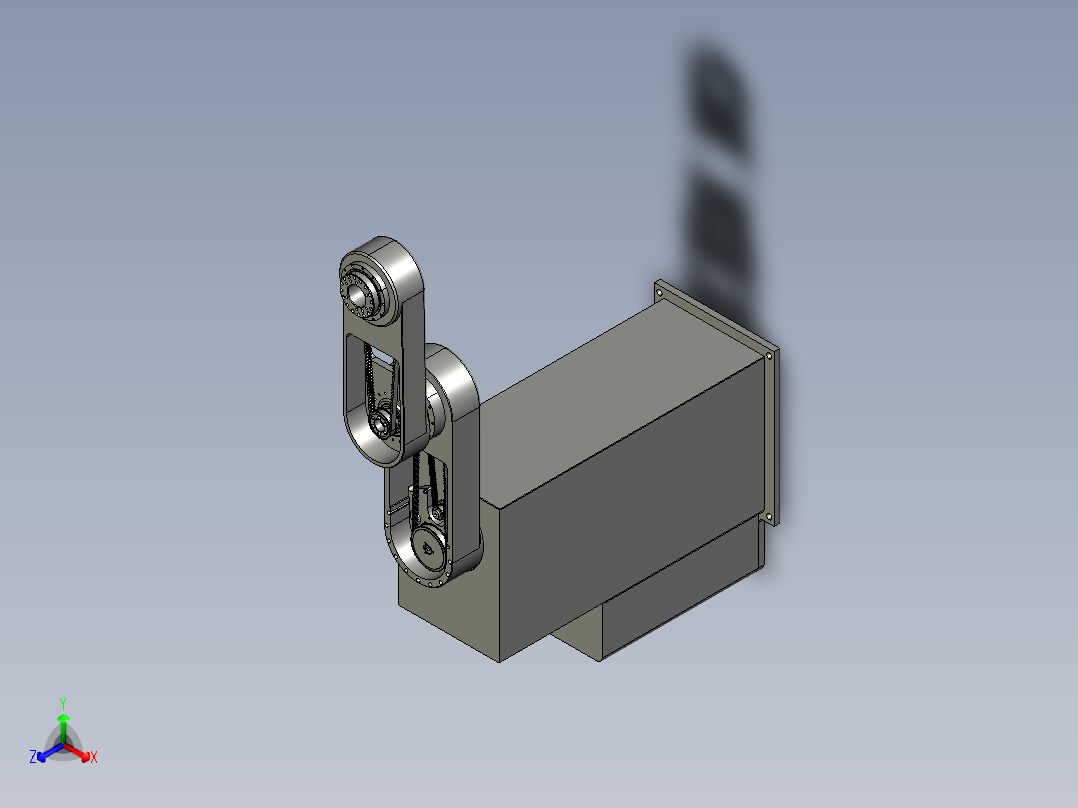 未完成的平面机器人---stp