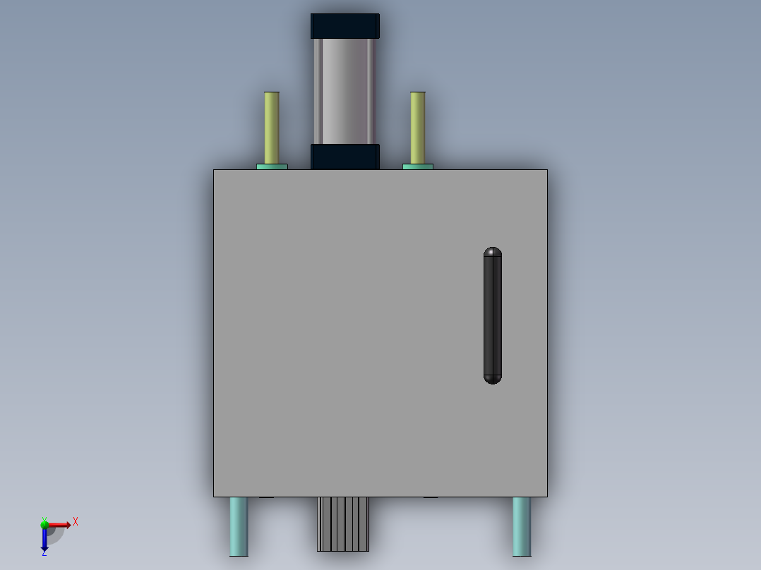 产品高压测试机（X-T）俯视图