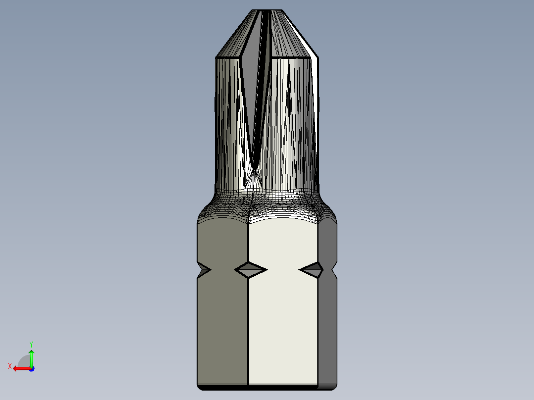Sechskantbit 挂脖 六角起子头固定器后视图