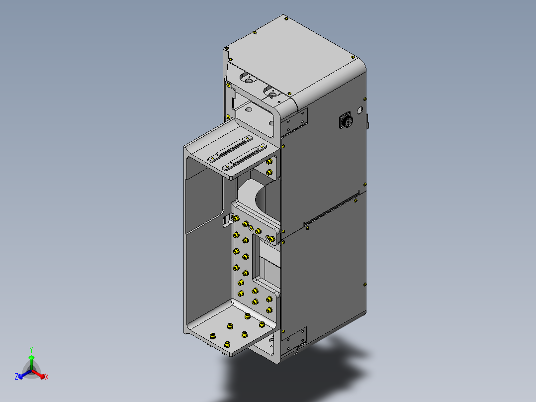 立仓库式AGV_同步带组件