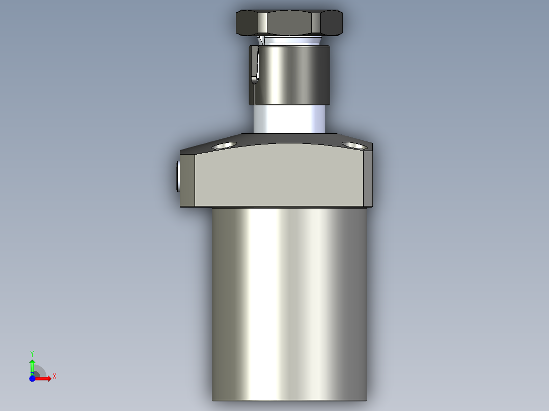 KOSMEKLHS0650-GR-Y30多系列多零件图纸模型前视图