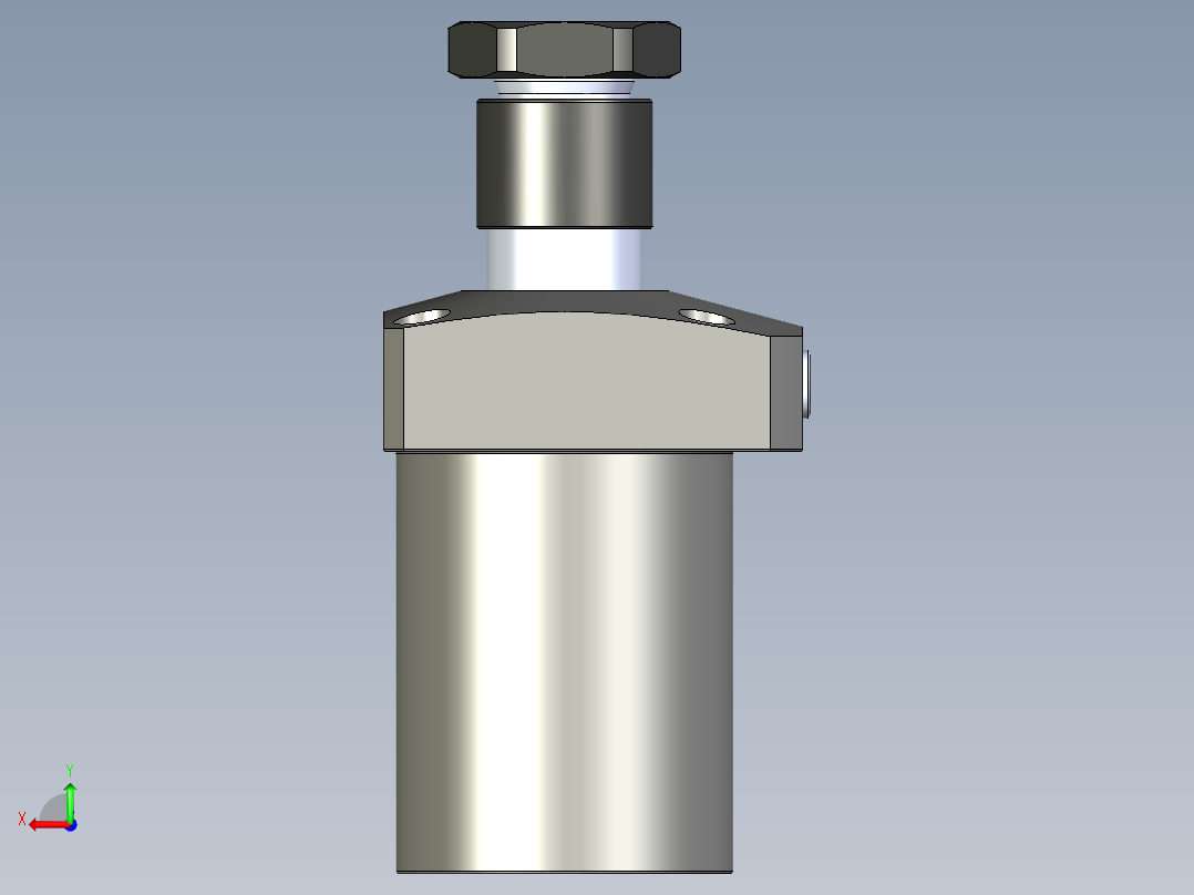 KOSMEKLHS0650-GR-Y30多系列多零件图纸模型后视图