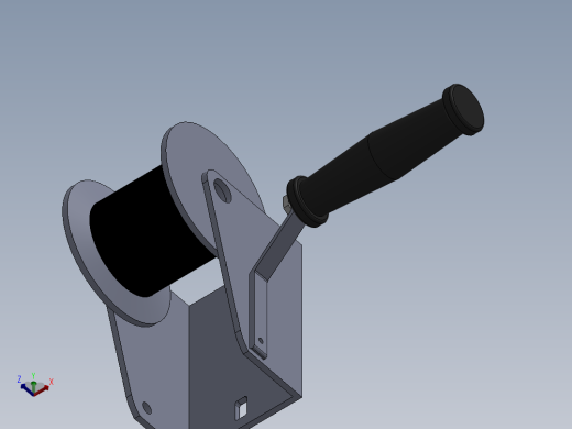 绞车概念样机--sw