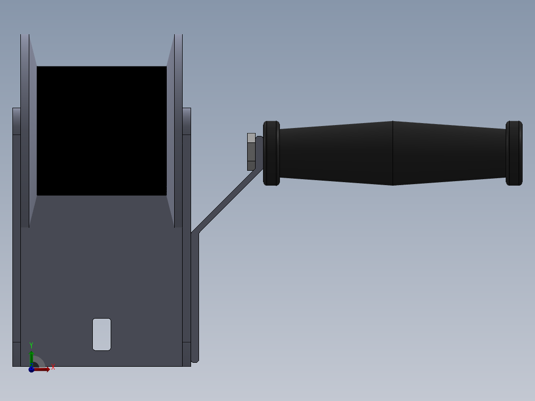 绞车概念样机--sw前视图