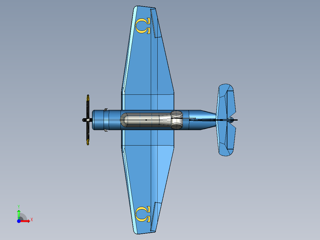 飞机2 (2)前视图