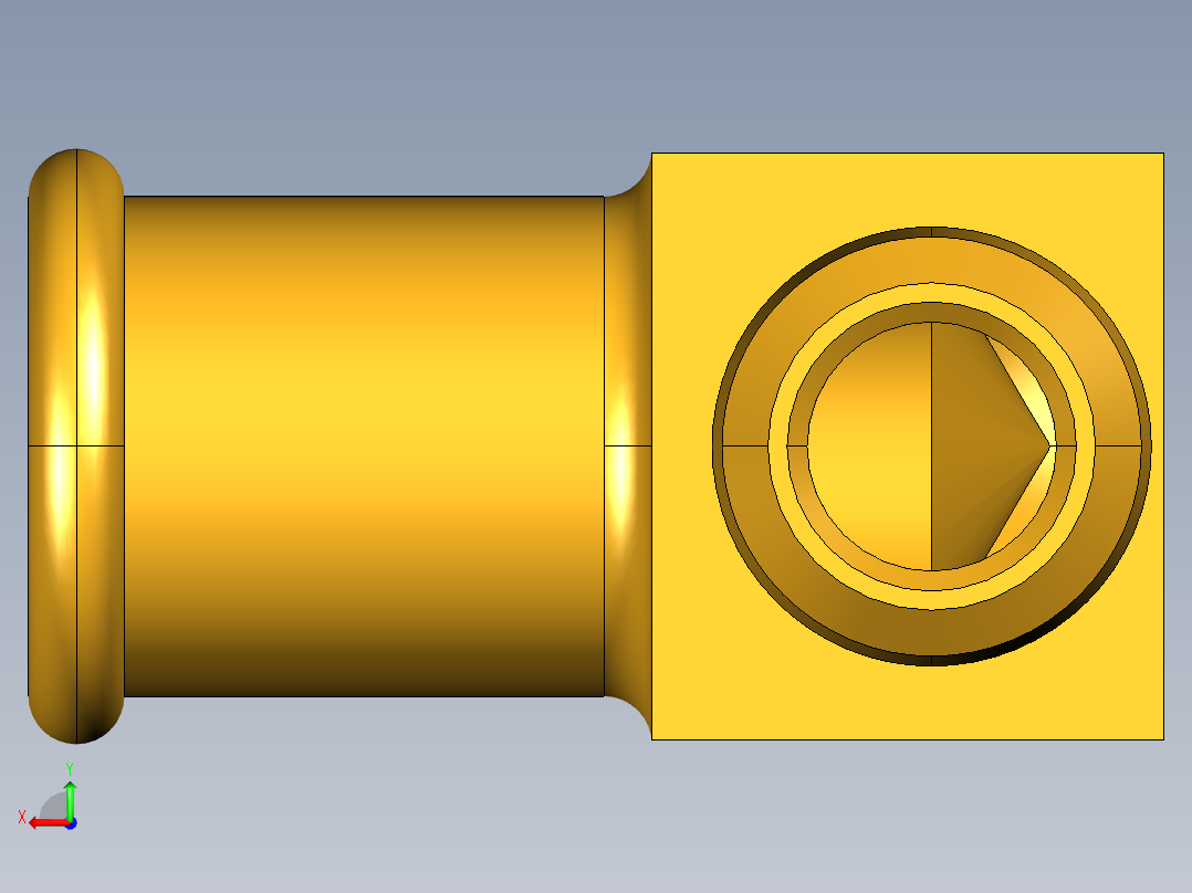 倒齿式工业管接头Beaded Hose Barb 90Deg Elbow Tube to Male Pipe 269HB-10-4后视图