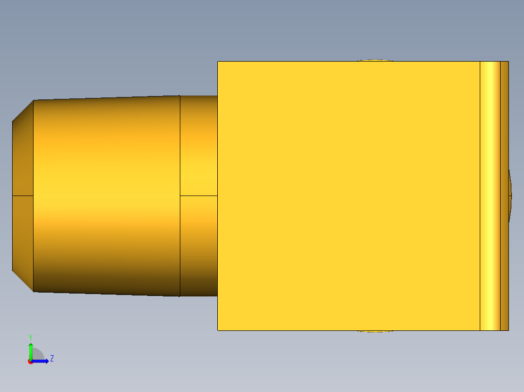 倒齿式工业管接头Beaded Hose Barb 90Deg Elbow Tube to Male Pipe 269HB-10-4左视图