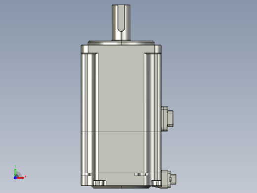 电机MS6H-60CN30BZ3-20P4-S.STEP前视缩略图