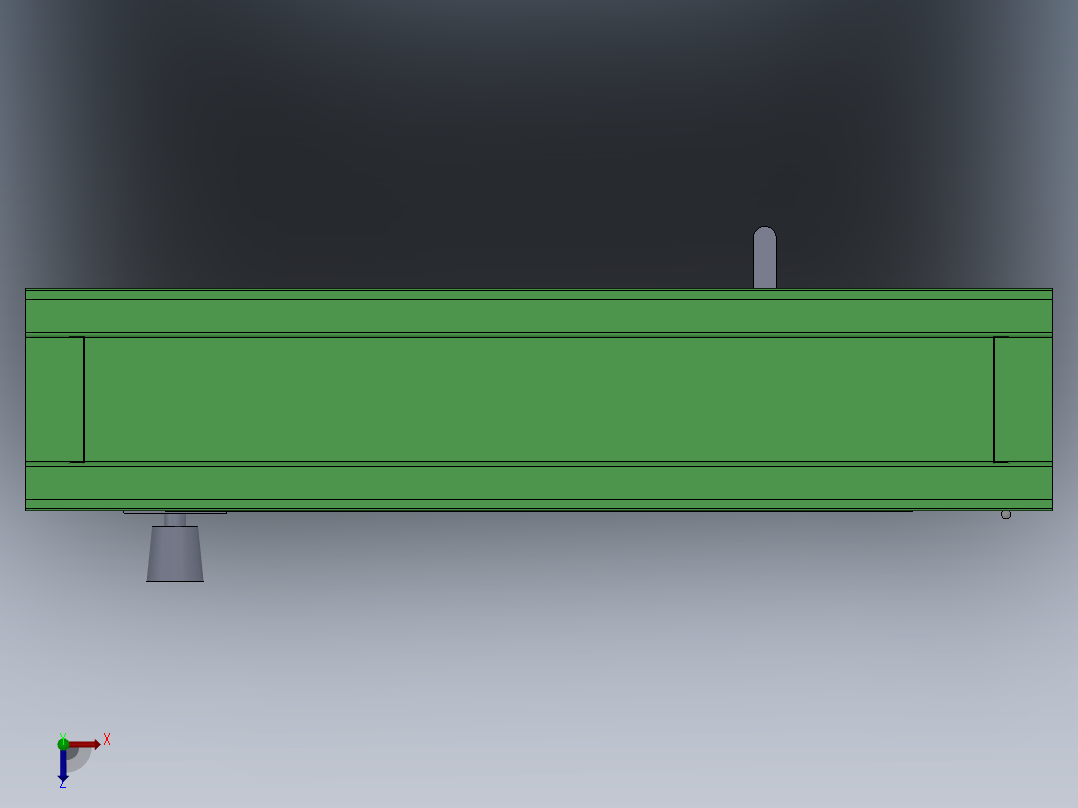 门和门套俯视图