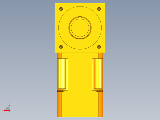 换向器PW70单轴 PLX60-L1 14-50-70-M4.stp后视缩略图