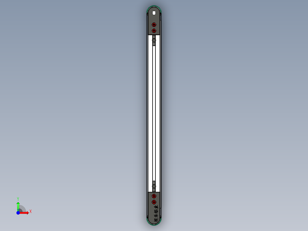 LE-XC4545-电动滚筒驱动皮带线前视图