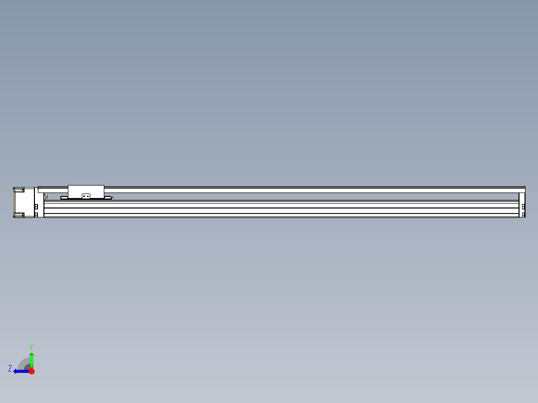 TPA-KNR-86E-1610C-L850A1-ML-BJ60-N3线性模块铝制底座右视图