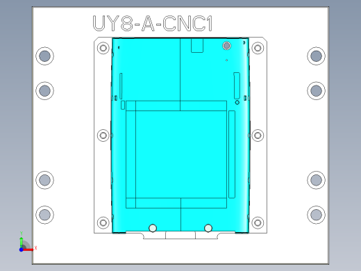 UY8-A-笔记本CNC工装夹具三维模型CNC1-0902前视缩略图