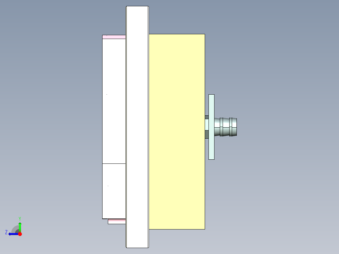 UY8-A-笔记本CNC工装夹具三维模型CNC1-0902右视图