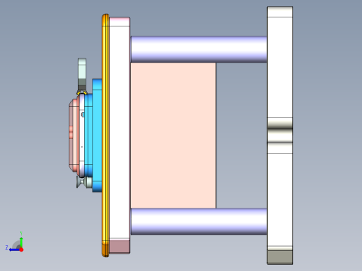 ZX550笔记本CNC工装夹具三维模型-CNC9-0527citie 右视缩略图